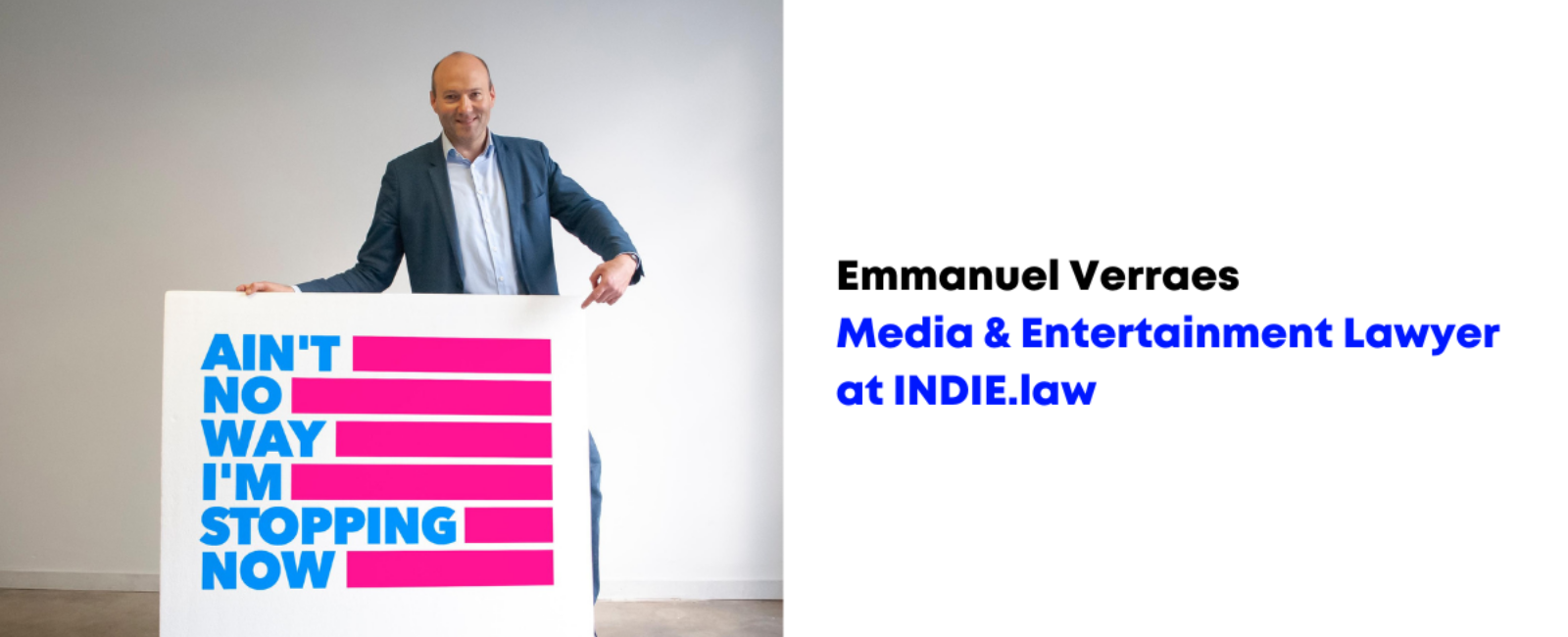 #MegaWattMonday with Emmanuel Verraes, Partner at INDIE LAW