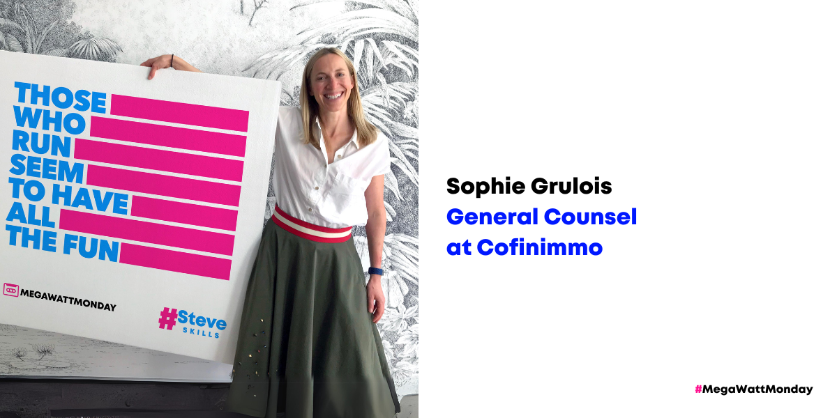 #MegaWattMonday with Sophie Grulois, General Counsel at Cofinimmo